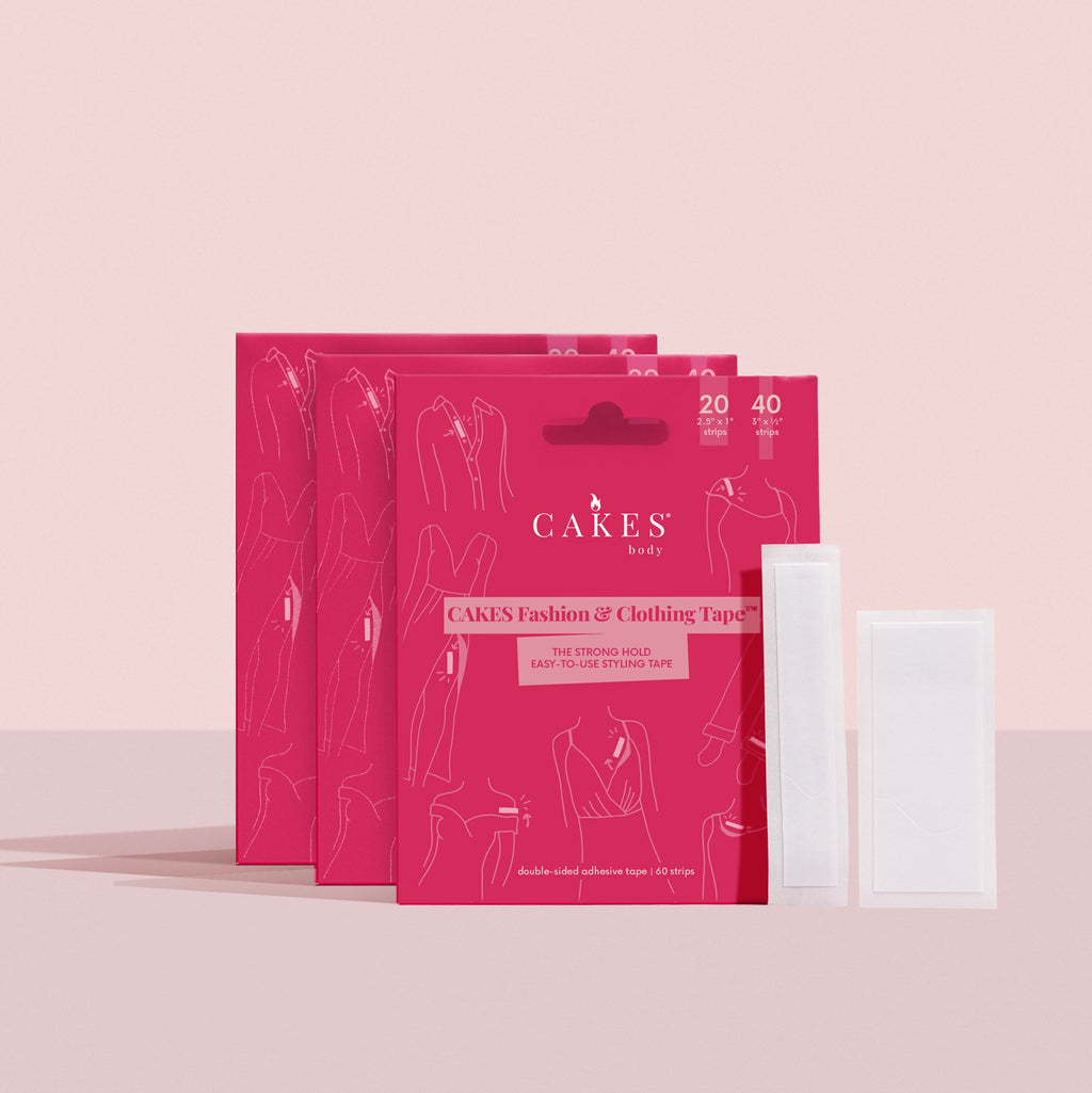 CAKES Fashion & Clothing Tape™ 3-Pack Special Occasion Wardrobe Addition