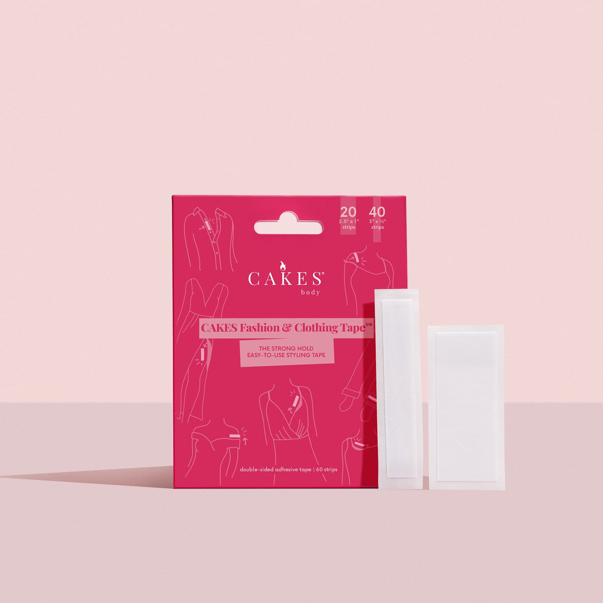 CAKES Fashion & Clothing Tape™ Weekend Dressing Essential