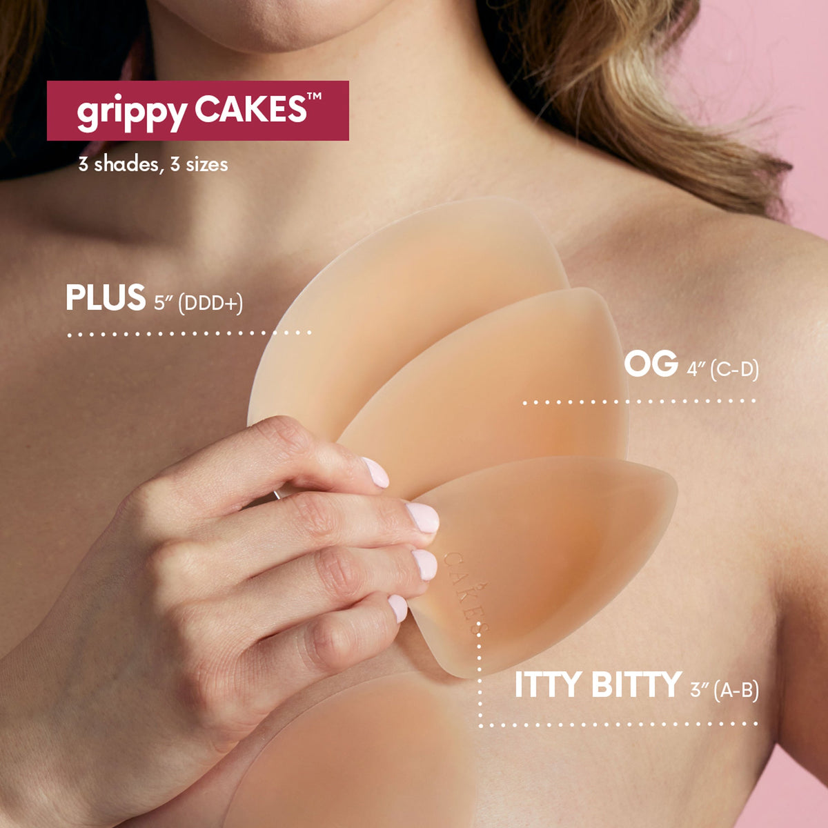 Grippy CAKES™ triangles At Home Style Detail
