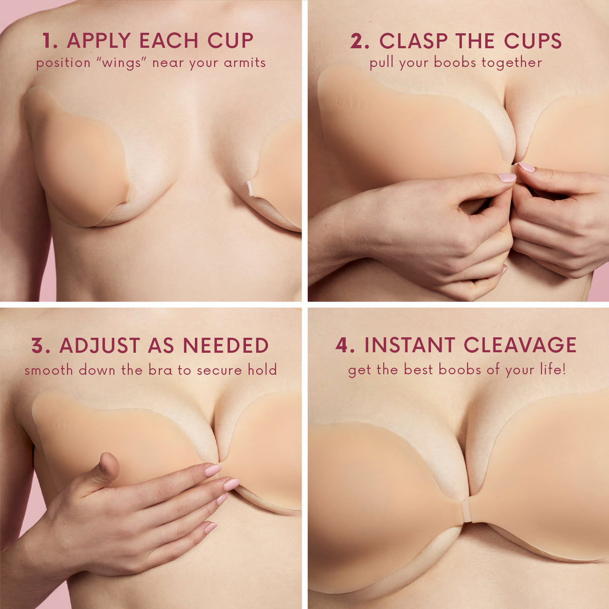 CAKES Cleavage™ bra Vacation Style Detail