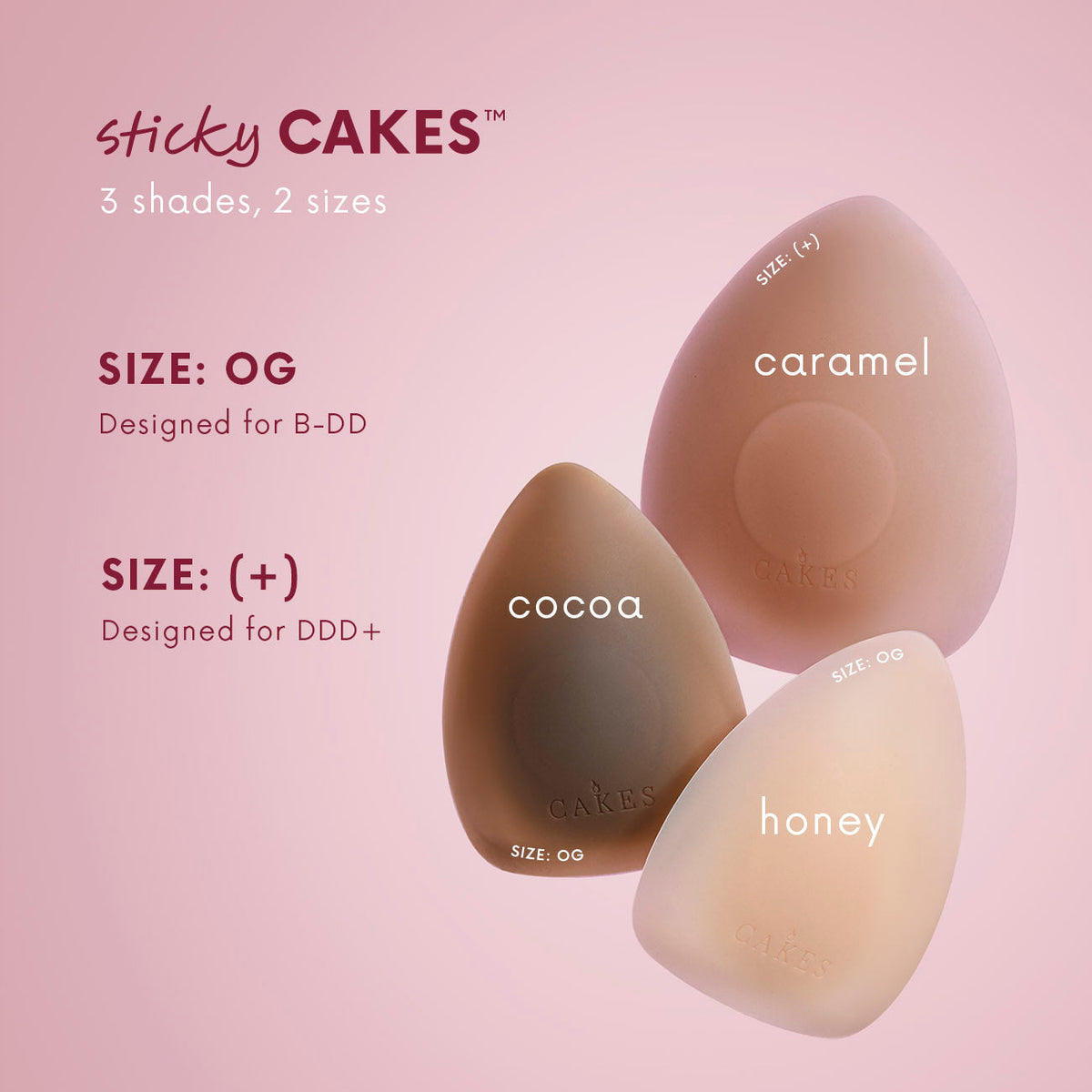 Sticky CAKES™ triangles Night Out Wardrobe Pick