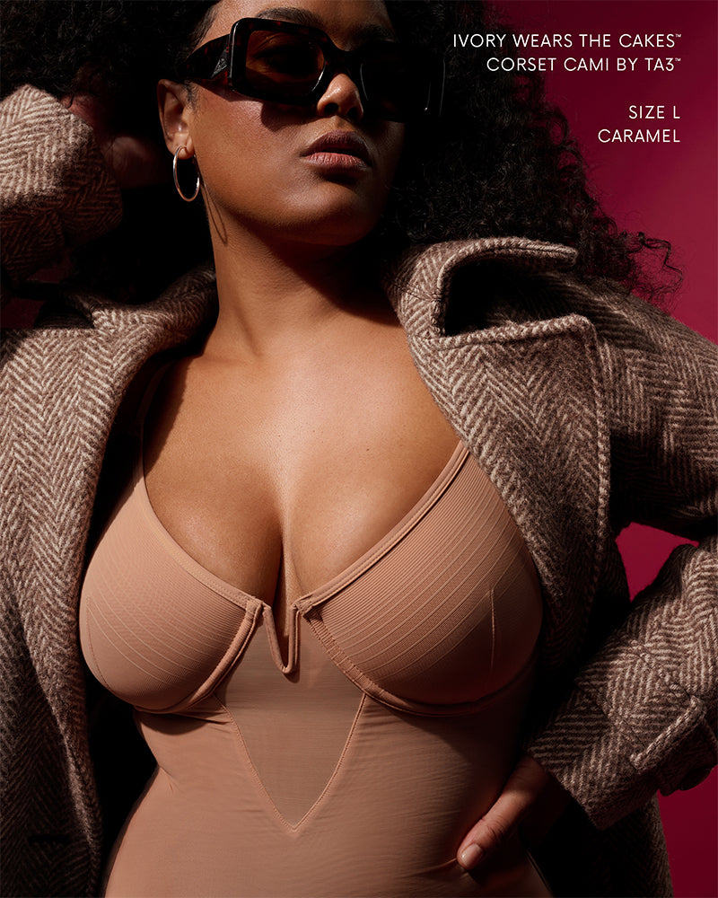 CAKES™ Corset Cami by TA3™ Dinner Date Dressing Essential