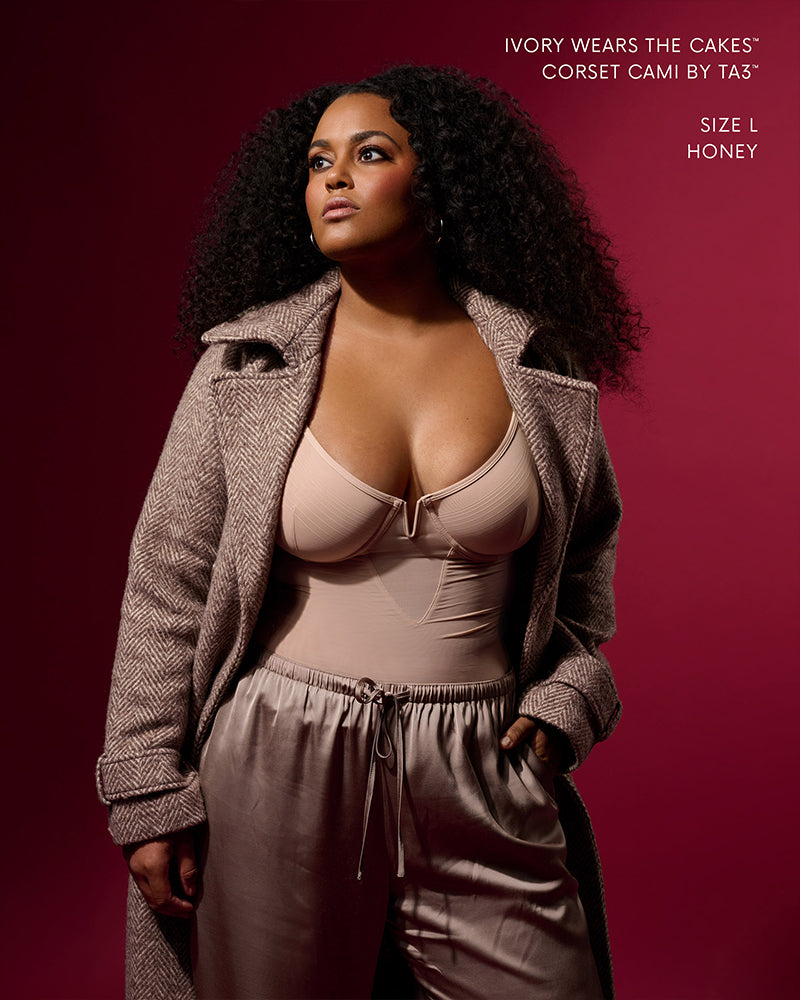 CAKES™ Corset Cami by TA3™ Dinner Date Dressing Essential